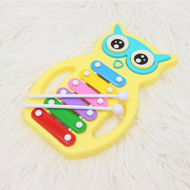 6 Notes Musical Owl Shape Xylophone For Kids